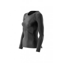 Skins RY400 Top Long Sleeve - Article compression pour Femme - Noir