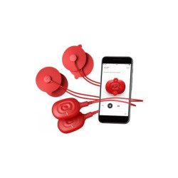 Electrostimulateur therabody powerdot duo 2 0 rouge