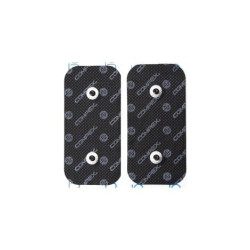 2 electrodes compex easysnap performance 50x100mm 2 snaps
