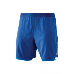Skins DNAmic Superpose 1/2 Tights - Article compression pour Homme - Bleu