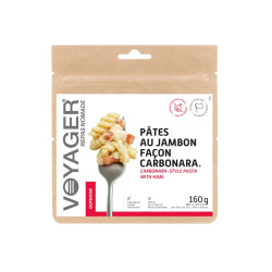 Voyager Pâtes au jambon façon carbonara Diététique $scat.CAT_NOM