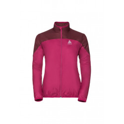 Odlo Jacket God Jul - Vestes course pour Femme - Rose