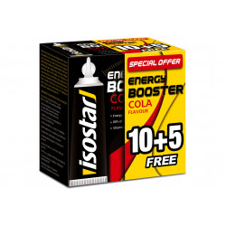 Isostar Gel Energy Booster 10+5 - Cola Diététique Gels