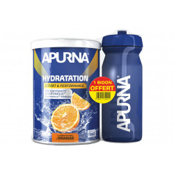Apurna Préparation Hydratation - Orange + Bidon Offert Diététique Préparation