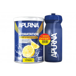 Apurna Préparation Hydratation - Citron + Bidon Offert Diététique Préparation