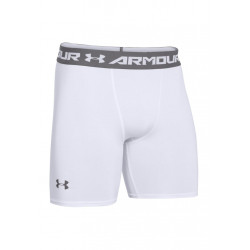 Under Armour HG Armour Compression Shorts – Mid - Article compression pour Homme - Blanc