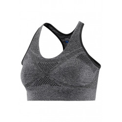 Salomon Medium Impact - Brassières de sport pour Femme - Gris