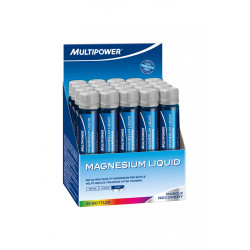 Multipower Magnesium Liquid 20 Ampullen Diététique / Nutritio - Bleu