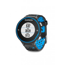 Montre cardio GPS Garmin Forerunner 620 - coloris noir et bleu