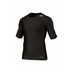adidas Techfit Base Tee - Article compression pour Homme - Noir