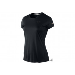 Nike Tee-shirt Miler Crew W vêtement running femme