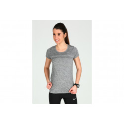 Nike Tee-Shirt Dri-Fit Knit W vêtement running femme