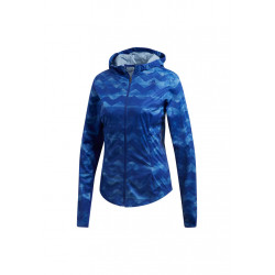 adidas Adizero Track Jacket - Vestes course pour Femme - Bleu