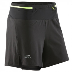 BAGGY SHORT TRAIL F NOIR JAUNE