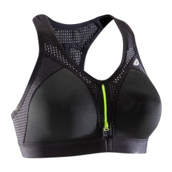 BRASSIÈRE POWER ZIP NOIR