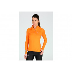 Salomon Maillot Agile 1/2 Zip Mid W vêtement running femme