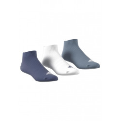 adidas 3-streifen Sneakersocken, 3 Paar Chaussettes running - Bleu