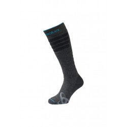 Odlo Socks Extra Long Ski Ceramiwarm Chaussettes running - Blanc