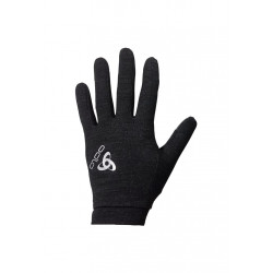 Odlo Gloves Natural+ Warm Gants de cours - Noir