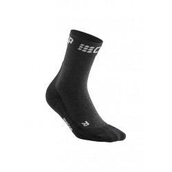 CEP Winter Short Socks - Chaussettes running pour Femme - Noir