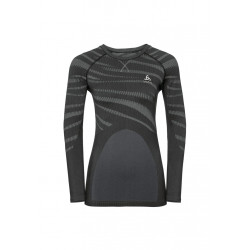 Odlo Top Crew Neck Long Sleeve Performance - Sous-vêtements sport pour Femme - Noir