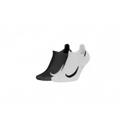 Nike 2 paires Multiplier No Show Chaussettes