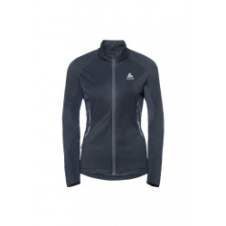 Odlo Jacket Zeroweight Windproof Reflect Warm - Vestes course pour Femme - Noir