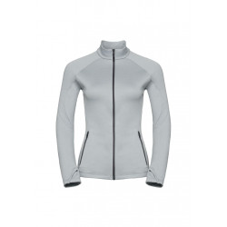 Odlo Midlayer Full Zip Proita - Vestes course pour Femme - Gris