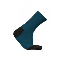 Odlo Socks Long Natural+ Warm Chaussettes running - Bleu