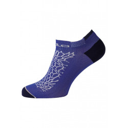 Odlo Socks Short Ceramicool Low Cut Light - Chaussettes running pour Femme - Bleu