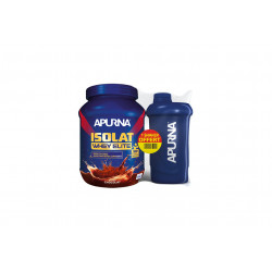 Apurna Isolat Whey Elite - Chocolat + bidon Diététique Protéines / récupération