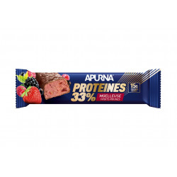 Apurna Barre Protéinée - Moelleuse Fruits Rouges Diététique Protéines / récupération
