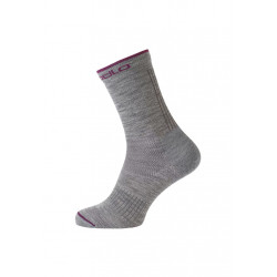 Odlo Socks Long Natural+ Ceramiwool Light Chaussettes running - Gris