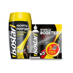 Isostar Lot Hydrate & Perform citron + Gel Energy - Cola Diététique Boissons