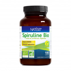 Natesis Spiruline BIO - 180CP de 500mg