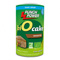Punch Power Bio-Cake Noisette sans Gluten