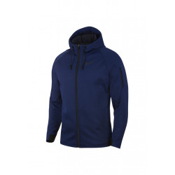 Nike Therma Sphere Hooded Full-zip Jacket - Vestes course pour Homme - Bleu
