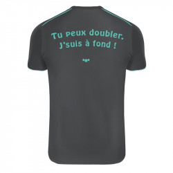 T-Shirt running Runnek "tu peux doubler"