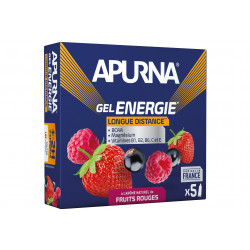 Apurna Etui gels +2h d'effort Fruits rouges Diététique Gels
