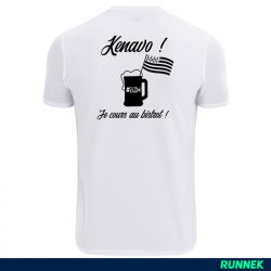 T-Shirt technique Runnek Milos BZH KENAVO pour homme