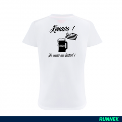 T-Shirt technique Runnek Milos BZH KENAVO pour femme