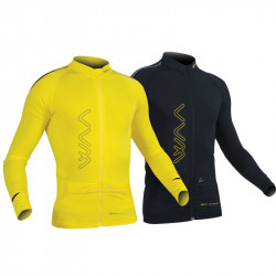 WAA Ultra Carrier Shirt Manches Longues Homme 2.0 - coloris Noir et jaune