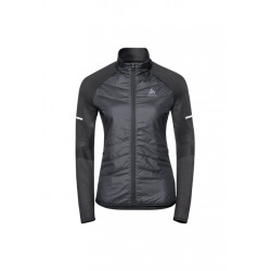 Odlo Jacket Irbis Hybrid Seamless X-Warm - Vestes course pour Femme - Noir
