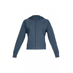 Under Armour Tb Ottoman Fleece Full Zip Grapic Warm - Vestes course pour Femme - Gris