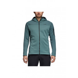 adidas Stockhorn Hooded Jacket - Vestes course pour Homme - Bleu