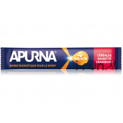 Apurna Barre énergétique - Céréales/Noisette/Framboise Diététique Barres