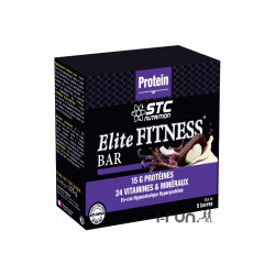 STC Nutrition Etui 5 Barres Elite Fitness Noix de Coco Diététique Barres