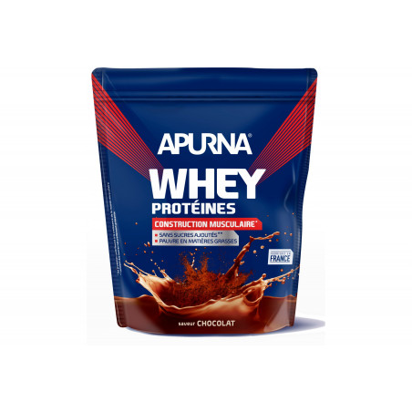 vignette-Apurna Whey Protéines - Chocolat Diététique Protéines / récupération
