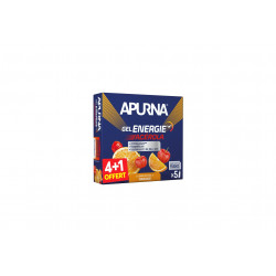 Apurna Etui gels énergie Acérola 4+1 Diététique Gels