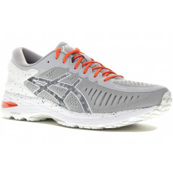 Asics MetaRun W Chaussures running femme - coloris CONCRETE GREY/SHU RED/HAZY WHITE